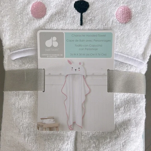 🐰🆕 Easter Bunny Hooded Towel for Baby. NWT. - Picture 2 of 7